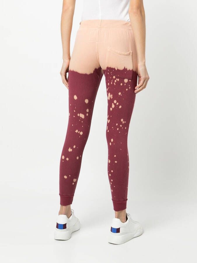 La Detresse Slim-fit trainingsbroek Rood