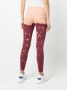 La Detresse Slim-fit trainingsbroek Rood - Thumbnail 4