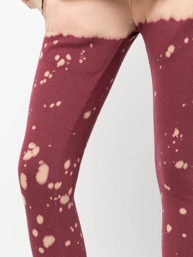 La Detresse Slim-fit trainingsbroek Rood