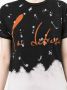 La Detresse T-shirt met logoprint Zwart - Thumbnail 5