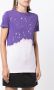 La Detresse T-shirt met tie-dye print Paars - Thumbnail 3
