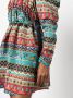 La DoubleJ Mini-jurk met abstract patroon Blauw - Thumbnail 5