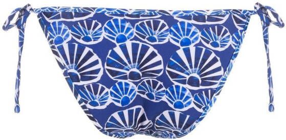 La DoubleJ Bikinislip met print Blauw