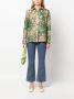 La DoubleJ Blouse met bloemenprint Groen - Thumbnail 2