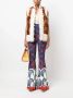 La DoubleJ Broek met grafische print Blauw - Thumbnail 2