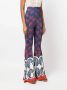 La DoubleJ Broek met grafische print Blauw - Thumbnail 3