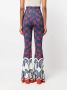 La DoubleJ Broek met grafische print Blauw - Thumbnail 4