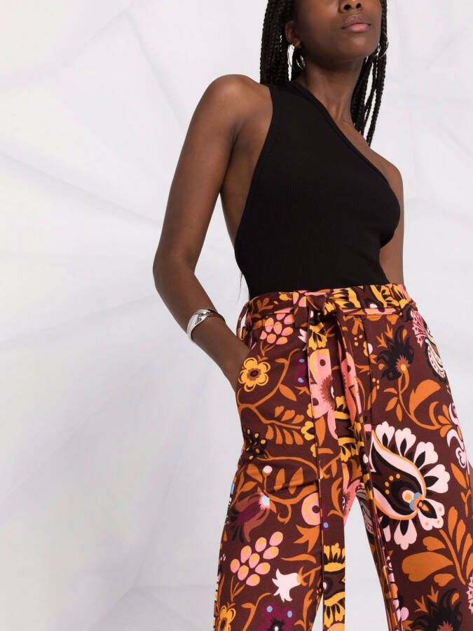 La DoubleJ Flared broek Rood