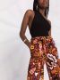 La DoubleJ Flared broek Rood - Thumbnail 5