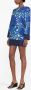 La DoubleJ Mini-jurk met bloemenprint Blauw - Thumbnail 3