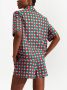 La DoubleJ Pyjama met geometrische print Rood - Thumbnail 4