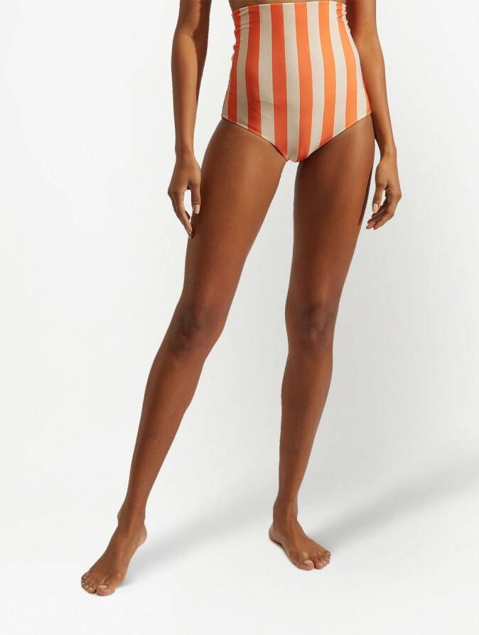 La DoubleJ High waist bikinislip Oranje
