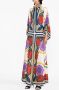 La DoubleJ Maxi-jurk met bloemenprint Beige - Thumbnail 2