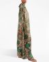 La DoubleJ Maxi-jurk met bloemenprint Beige - Thumbnail 2