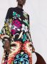 La DoubleJ Maxi-jurk met bloemenprint Zwart - Thumbnail 3