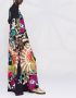 La DoubleJ Maxi-jurk met bloemenprint Zwart - Thumbnail 4