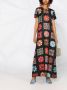 La DoubleJ Maxi-jurk met print Zwart - Thumbnail 2