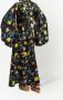 La DoubleJ Maxi-jurk met print Zwart - Thumbnail 3