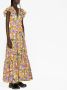 La DoubleJ Midi-jurk met bloemenprint Groen - Thumbnail 3