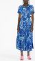 La DoubleJ Midi-jurk met ceintuur Blauw - Thumbnail 2