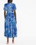 La DoubleJ Midi-jurk met ceintuur Blauw - Thumbnail 4