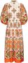 La DoubleJ Midi-jurk met grafische print Oranje - Thumbnail 5
