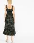 La DoubleJ Midi-jurk met stippen Zwart - Thumbnail 3