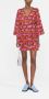 La DoubleJ Mini-jurk met print Paars - Thumbnail 2