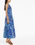 La DoubleJ Maxi-jurk met bloemenprint Blauw - Thumbnail 3