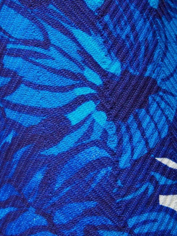 La DoubleJ Shorts met print Blauw
