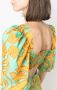 La DoubleJ Midi-jurk met bloemenprint Groen - Thumbnail 5