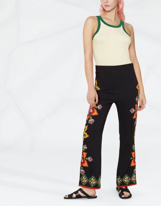 La DoubleJ Straight broek Zwart
