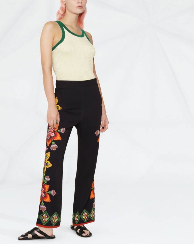 La DoubleJ Straight broek Zwart