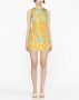La DoubleJ Mini-jurk met bloemenprint Groen - Thumbnail 2