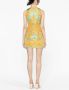 La DoubleJ Mini-jurk met bloemenprint Groen - Thumbnail 4