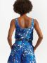 La DoubleJ Top met bloemenprint Blauw - Thumbnail 3