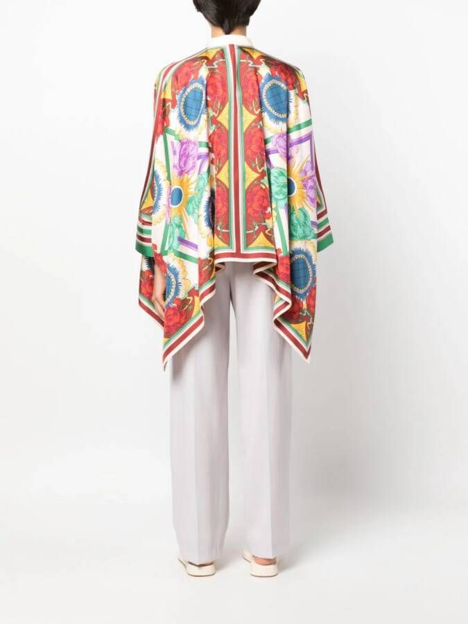 La DoubleJ Zijden blouse Beige