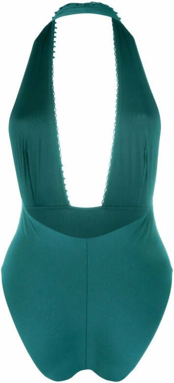 La Perla Badpak met halternek Groen