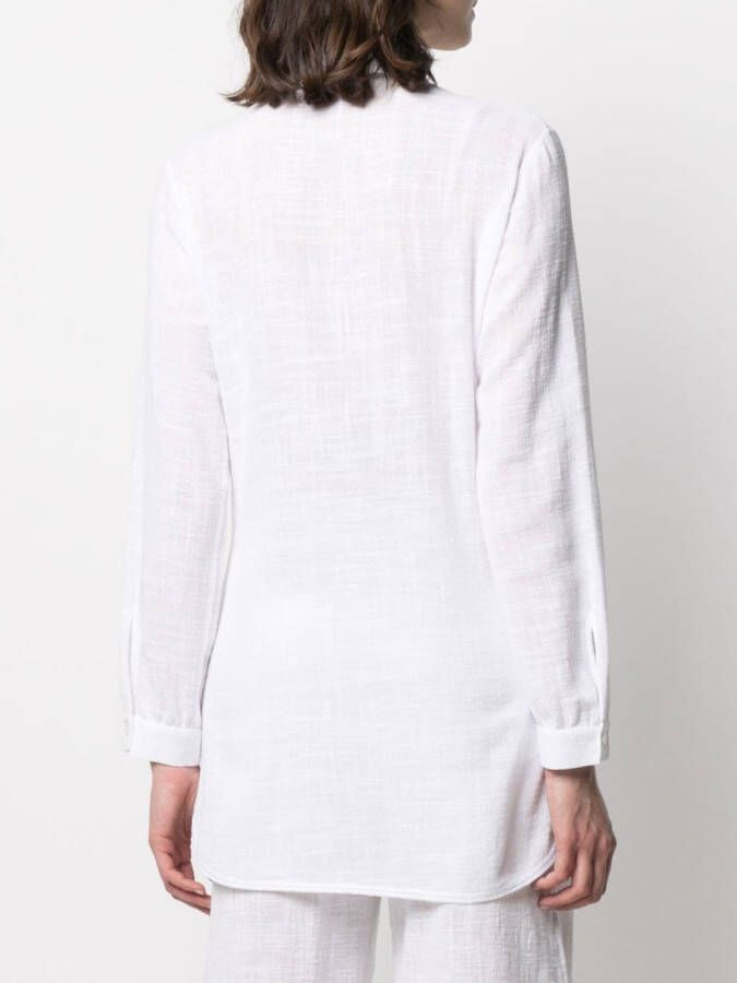 La Perla Blouse met borduurwerk Wit