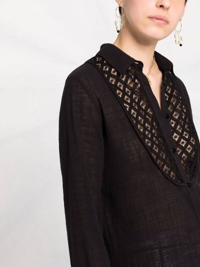 La Perla Blouse met uitgesneden detail Zwart