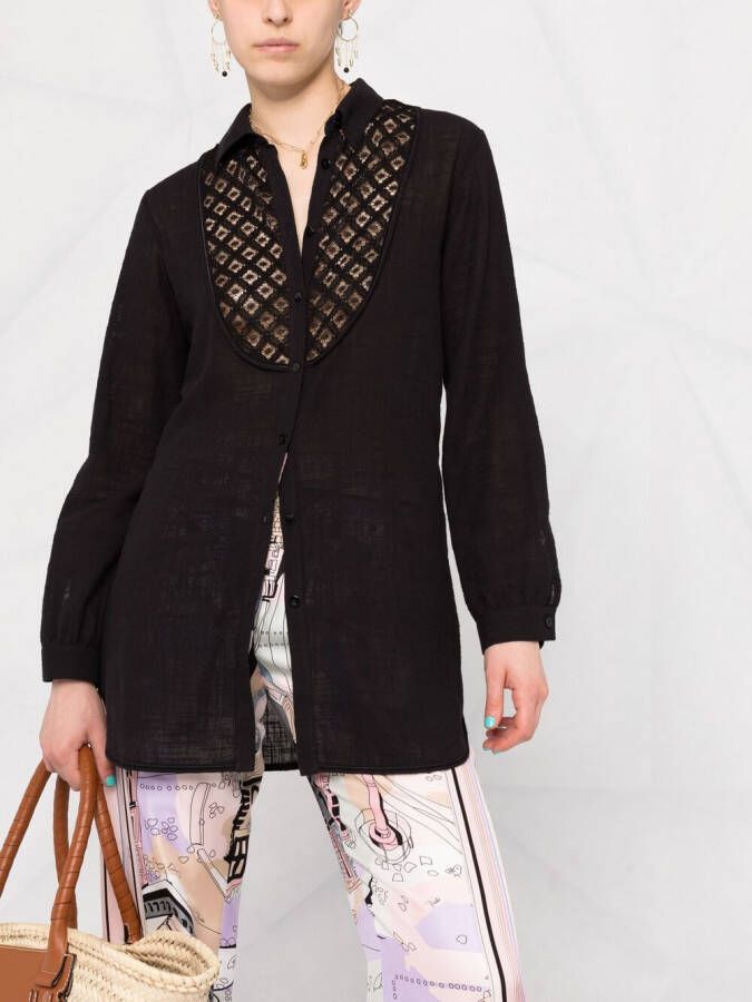 La Perla Blouse met uitgesneden detail Zwart