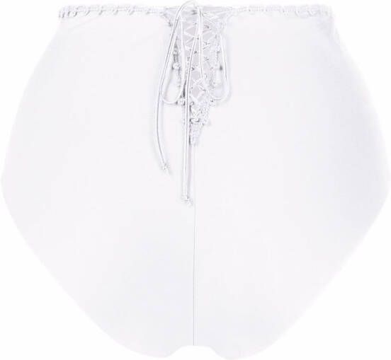La Perla High waist bikinislip Wit