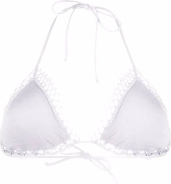 La Perla Triangel bikinitop Wit