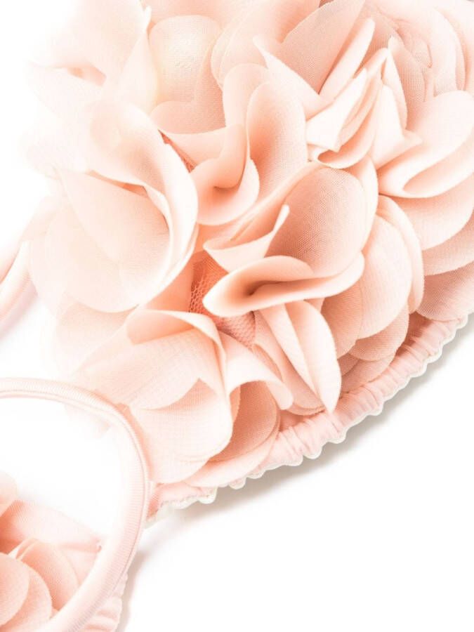 La Reveche Bikini met bloemenapplicatie Roze