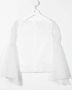 La Stupenderia Blouse met stippen Wit - Thumbnail 2