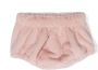 La Stupenderia Broek met imitatiebont Roze - Thumbnail 1