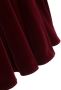 La Stupenderia Fluwelen jurk Rood - Thumbnail 3