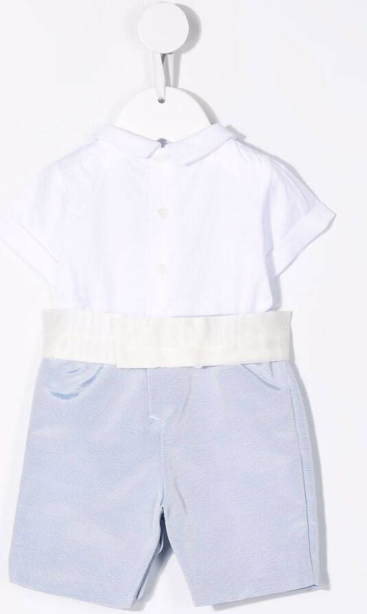 La Stupenderia Formele shirt set Blauw