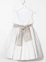 La Stupenderia Jurk met jacquard Wit - Thumbnail 2