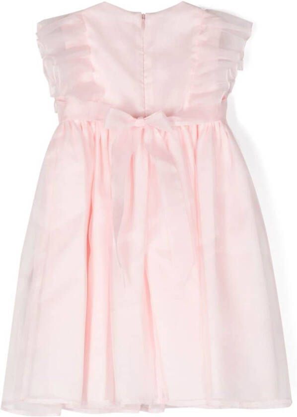 La Stupenderia Organza jurk Roze